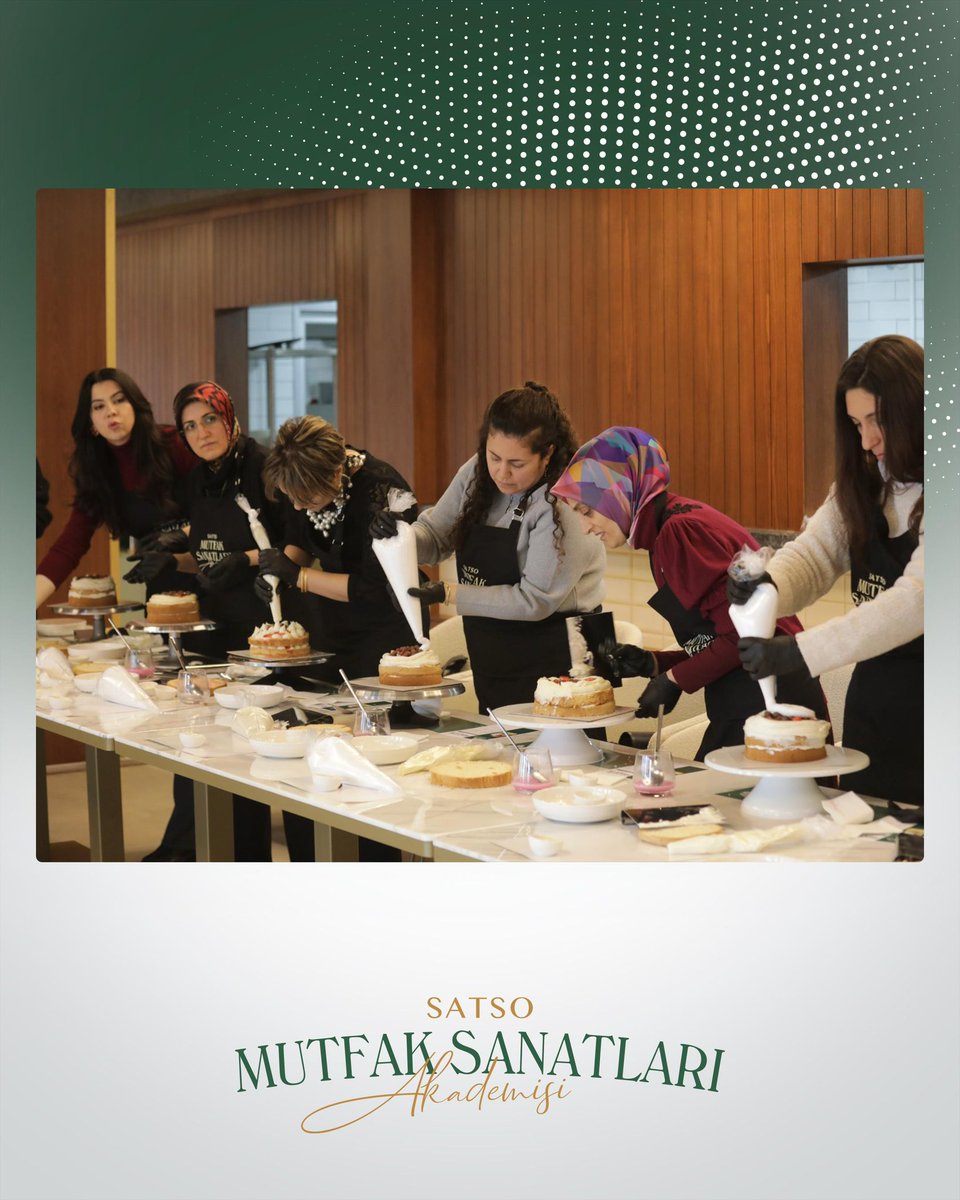 satsomsa's tweet photo. Sakarya Valisi Rahmi Doğan'ın eşi Gülden Gülüzar Doğan hanımefendi ile Sakarya Vali Yardımcılarının Eşleri ve Kaymakam Eşlerinin katılımıyla pasta yapımı atölye etkinliği gerçekleştirildi. https://t.co/ZNg65wicsJ