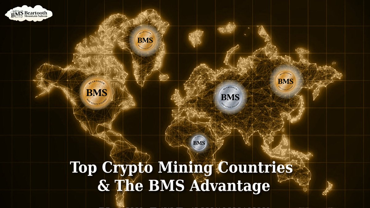 Mining giants: 🇨🇳 China 🇺🇸 USA 🇷🇺 Russia 🇰🇿 Kazakhstan

Where does BMS fit? Our NFT model ensures YOU mine—without borders.

#GlobalMining #BMSNFTs #CryptoExpansion
