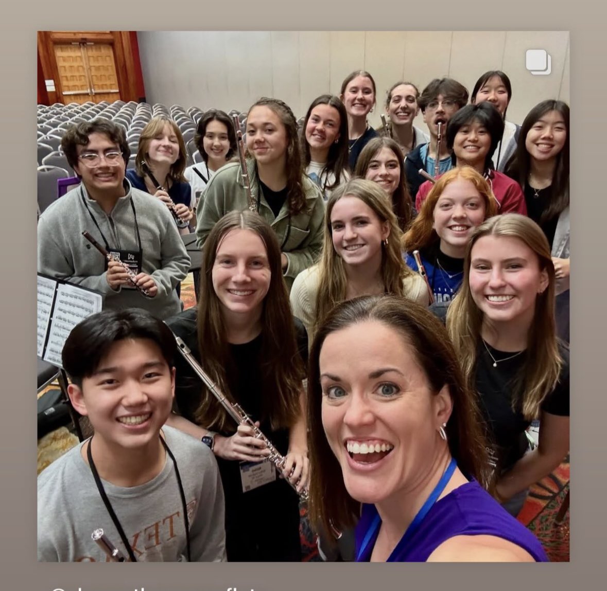 aiw2008softball's tweet photo. I had a great weekend at TMEA All State, until I didn’t. Sent home Friday with a 102 fever 🤒. Next year I will stay for the whole weekend! https://t.co/C8WZAuHT2Q