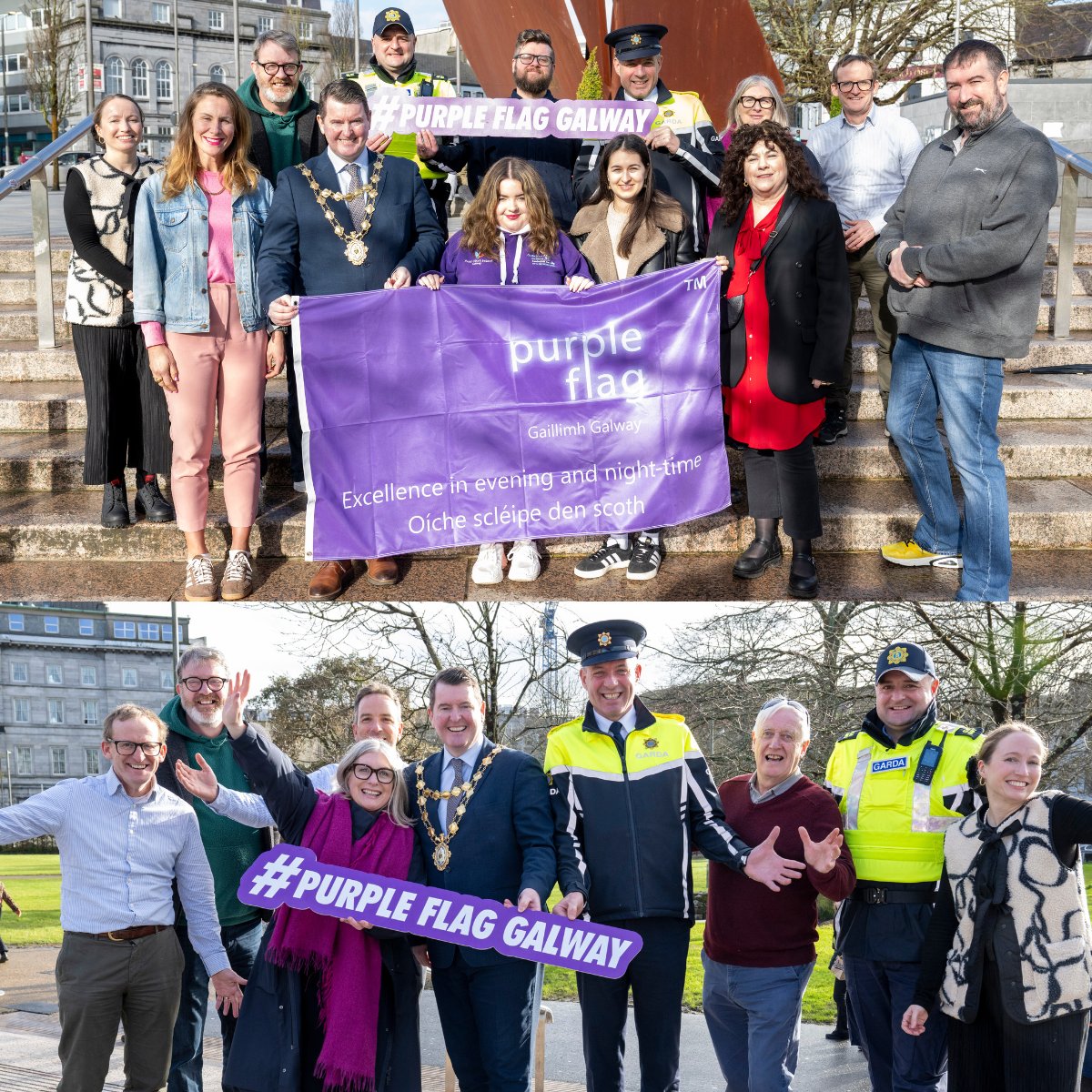 Galway Chamber (@galwaychamber) on Twitter photo 🚀 Fantastic news for Galway City & Salthill! 🚀
Both Salthill and Galway City have been awarded Purple Flag accreditation for 2025—a prestigious recognition of their vibrant, safe, and thriving evening & night-time economy (NTE)! <a href="/GalwayCityCo/">Galway City Council</a> <a href="/villagesalthill/">The Village Salthill</a> #AwardWinning 🚀 Fantastic news for Galway City & Salthill! 🚀
Both Salthill and Galway City have been awarded Purple Flag accreditation for 2025—a prestigious recognition of their vibrant, safe, and thriving evening & night-time economy (NTE)! <a href="/GalwayCityCo/">Galway City Council</a> <a href="/villagesalthill/">The Village Salthill</a> #AwardWinning
