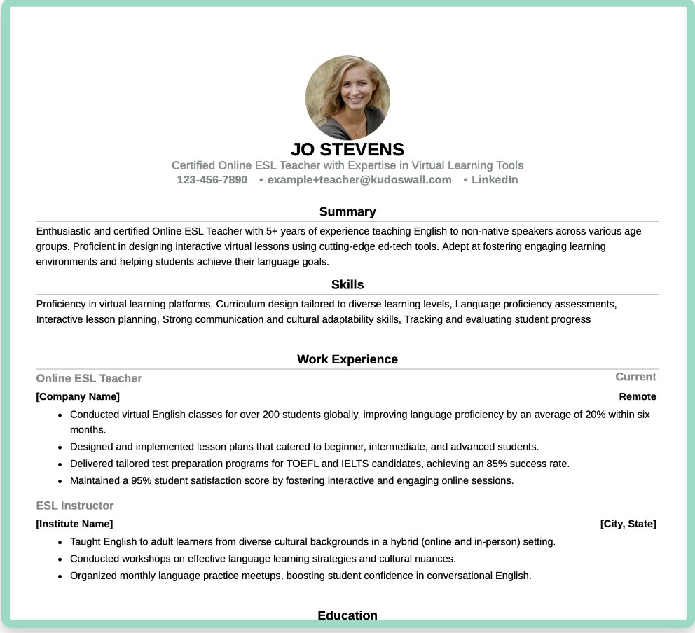 Want to teach ESL online while living in Europe (or anywhere)?
Our latest guide covers:
✅Best ESL platforms (VIPKid, Preply, iTalki ...)
✅Top tips for ESL teachers
✅Maximize your earnings
blog.kudoswall.com/how-to-get-a-j…
#ESLJobs #TeachESLOnline #OnlineTeaching #RemoteJobs #TEFL