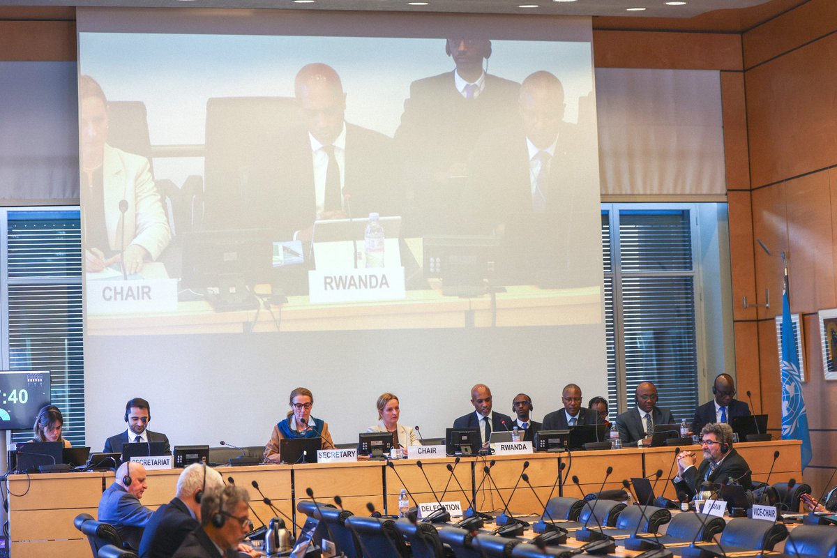 Rwanda_Justice's tweet image. Hon. Minister of Justice &amp;amp; Attorney General @eugirashebuja1 with Amb. @NgangoJ5 and the #Rwanda delegation attended the 13th Meeting of the 77th Session of the Committee on Economic, Social and Cultural Rights #CESCR, from 17-18 February 2025, at the @UNHumanRights in #Geneva.