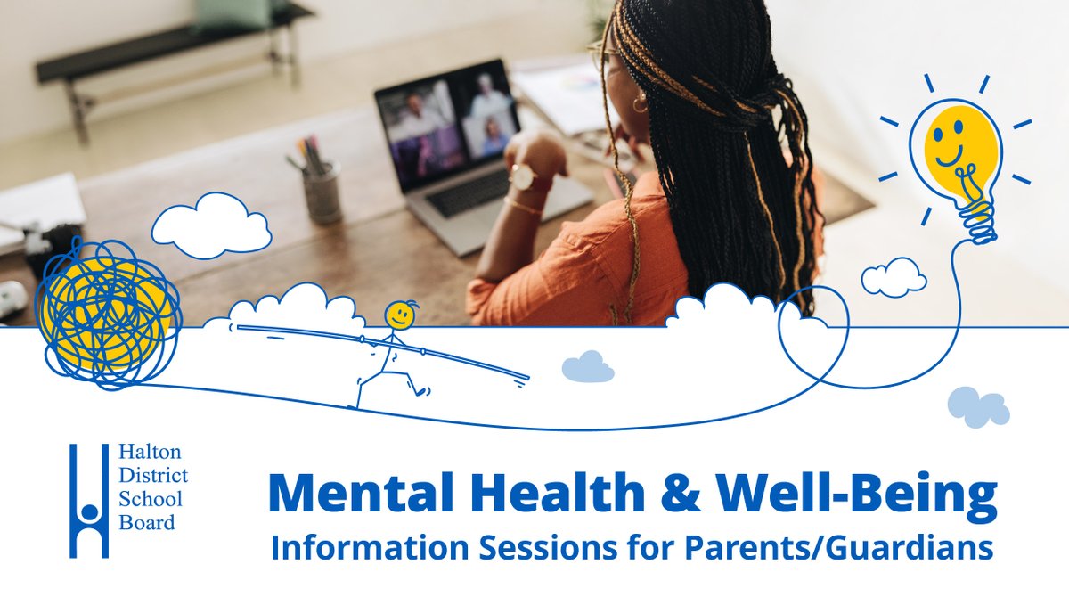 HDSB has announced Mental Health &amp; Well-Being Information Sessions for parents/guardians. Each session will be led by a mental health expert in that area who will share their knowledge &amp; provide helpful information &amp; resources.   Learn more &amp; register: bit.ly/48QhPrJ