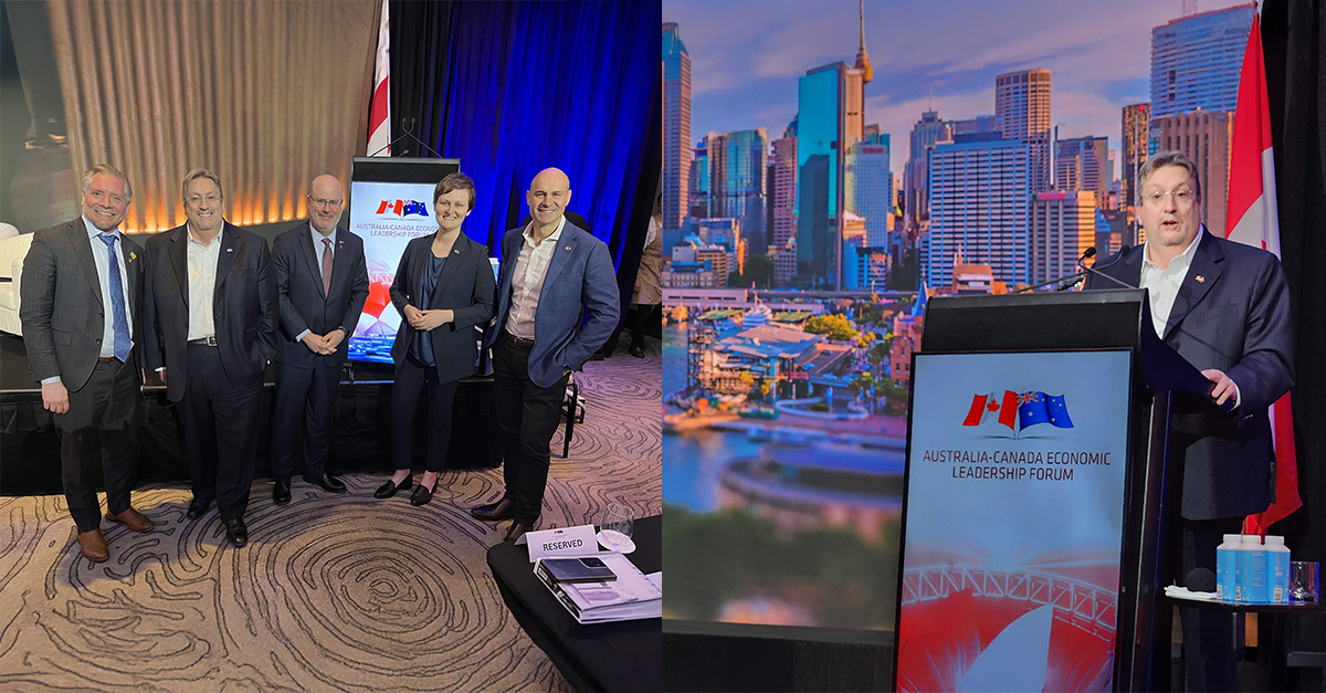 Mark J. Barrenechea (@markbarrenechea) on Twitter photo In Sydney today at the 2025 <a href="/auscanforum/">Australia-Canada Economic Leadership Forum</a>, then later this week at #OpenTextSummitSydney - with over 1,000 customers and partners! There is so much opportunity between Canada and Australia in Financial Services, Natural Resources, Security, Defense, and Technology. Technology is In Sydney today at the 2025 <a href="/auscanforum/">Australia-Canada Economic Leadership Forum</a>, then later this week at #OpenTextSummitSydney - with over 1,000 customers and partners! There is so much opportunity between Canada and Australia in Financial Services, Natural Resources, Security, Defense, and Technology. Technology is