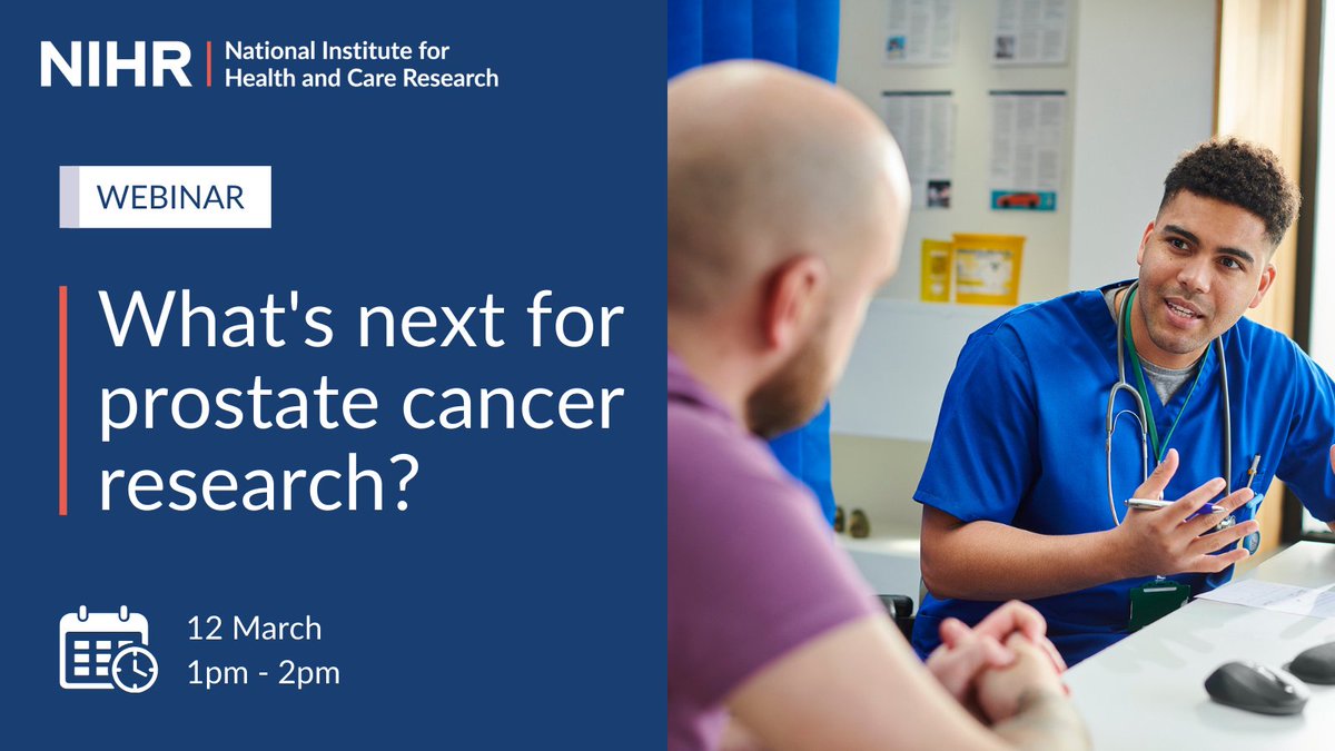 Questions in prostate cancer care:

🔍 Can MRI improve monitoring?

🎯 Is treating part of the prostate enough?

🔬 Should lymph nodes be removed?

Join our webinar for expert insights on these ongoing NIHR trials &amp; their potential impact:
gmg-lgcgroup.zoom.us/webinar/regist…