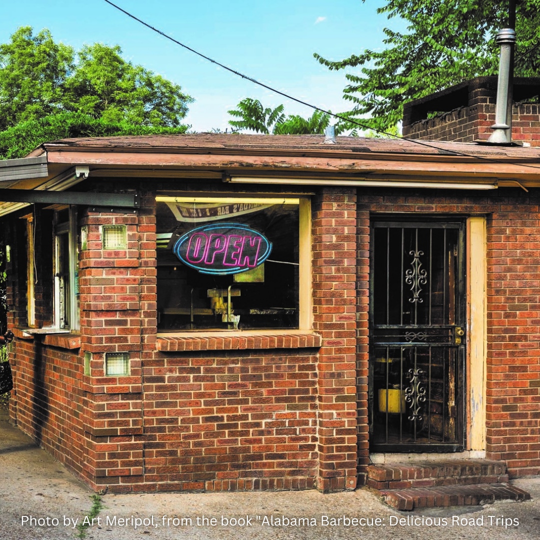 Brenda's BBQ is the oldest and longest running barbeque joint in Montgomery, AL. 

It opened in 1942 and was a hub for organizing during the civil rights movement, helping teach people to read, register to vote, and organize bus boycotts. 

Miss Brenda Bethune was on the front...