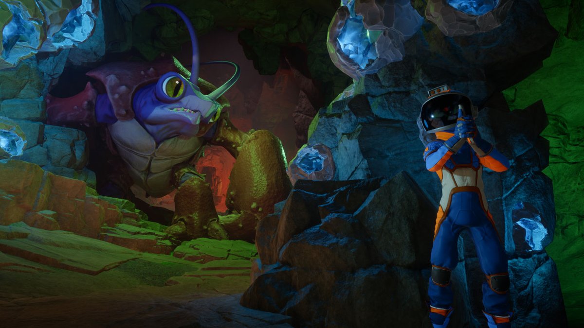 Check out the first 21 minutes of gameplay from Revenge of the Savage Planet, the upcoming comedic survival sci-fi co-op adventure and follow-up to 2020's Journey to the Savage Planet. bit.ly/3QiWi49