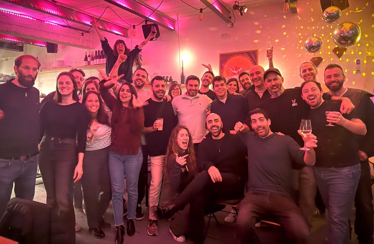 Startups are really hard. I mean really hard. A lot of blood, sweat, and tears. And let’s be honest—most of the tears aren’t the happy kind. 😢

But last week in TLV was one of those moments that made it all worth it. We hosted an event for everyone in our TLV office who has been