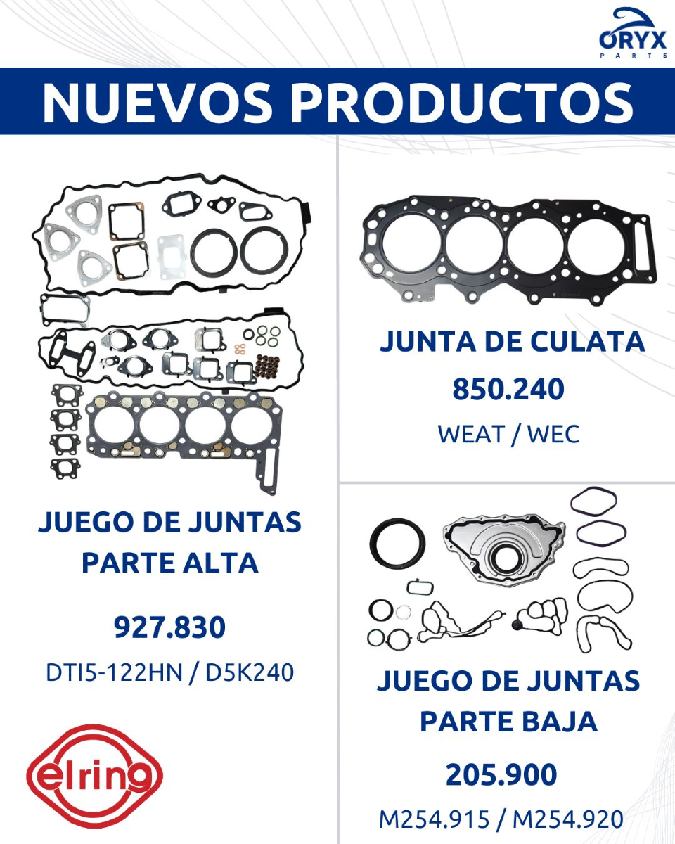 OryxParts's tweet photo. ✨Nuevos productos @elring_official disponibles ✨

Para más información, visita nuestra web a través del link en nuestra Bio ⬆️ o contacta con nosotros ☎️ https://t.co/DaLj4dpjgb