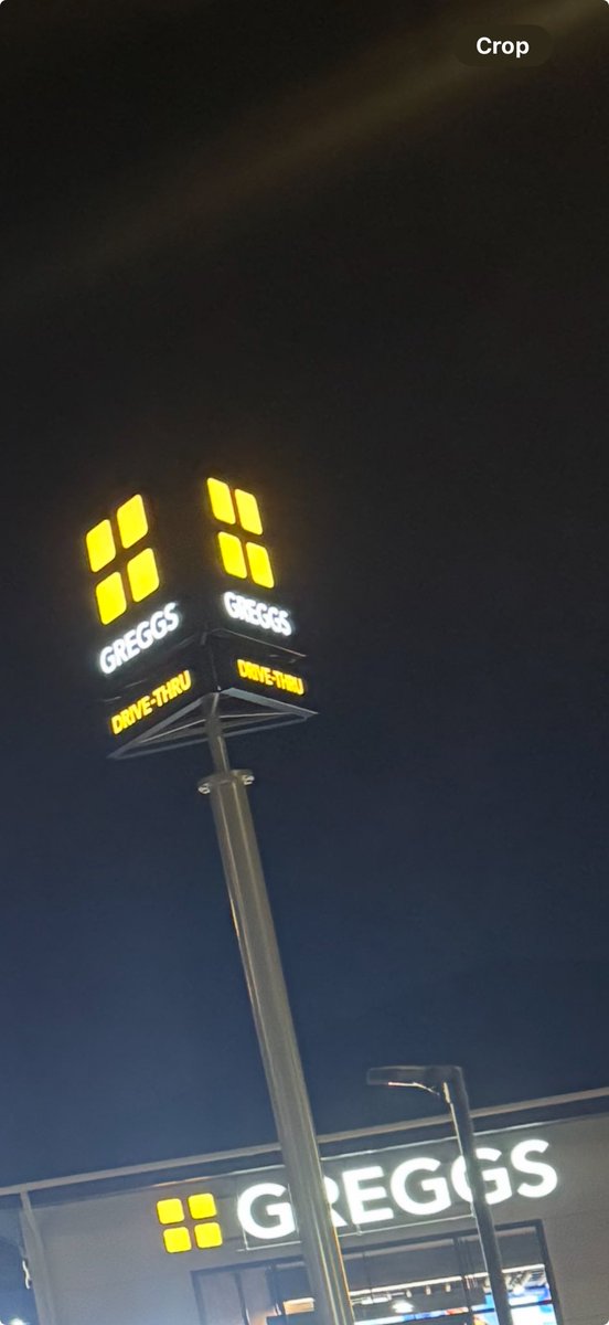 onlyonestevo's tweet photo. We might be playing catch up on the Yanks but it’s a start. #MEGA #Greggs #itsthefuture https://t.co/0joT7IpZzr