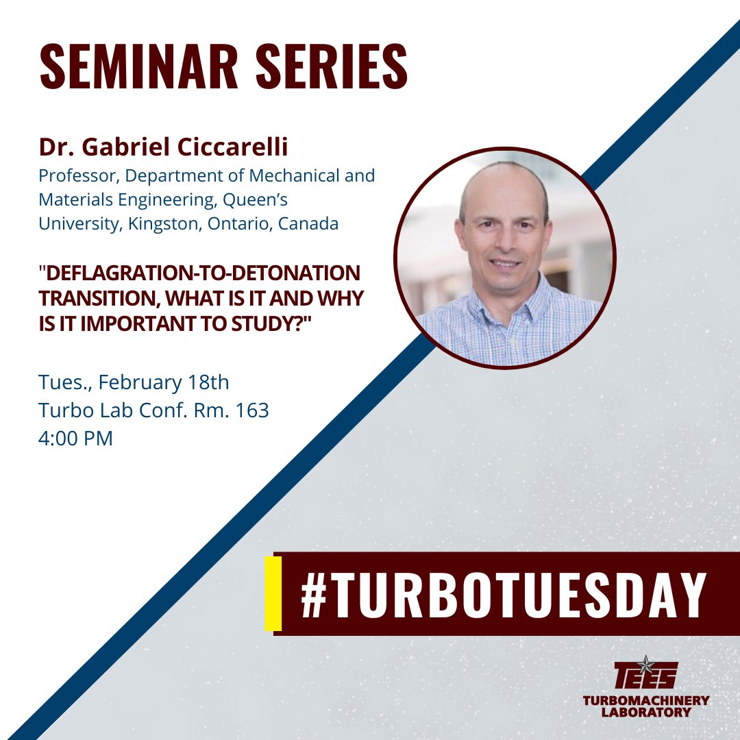 Join us this afternoon for a special #SeminarSeries! A virtual option to attend is available at loom.ly/WNvinFE

#TurboTuesday #ContinuingEducation