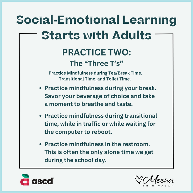 HeartOfMeena's tweet photo. Seventeen years ago, I created The Three T’s to integrate mindfulness into daily life—&amp; now thousands of educators use it to stay present. ✨🙏🏽💛 https://t.co/gzCdIWyIeO