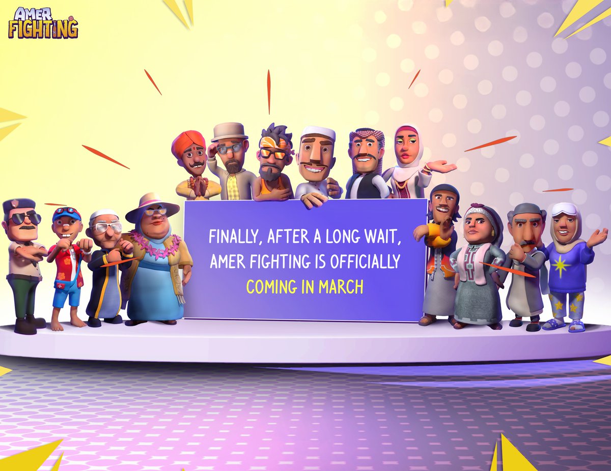 madhookgames's tweet image. وأخيرا بعد طول انتظار👀 عامر: المشاجرة النسخة الكاملة راح تنزل في رمضان🤩 لا تنسوا تضيفوا اللعبة لقائمة الأمنيات وتابعوا الصفحة الرسمية لتعرفوا آخر الأخبار وتاريخ الإصدار🔥
It’s been a long time coming👀 The full version of Amer: Fighting is officially coming in March🤩 Make sure…