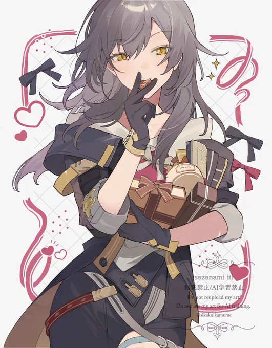 チョコにご満悦な星ちゃん #Stelle 