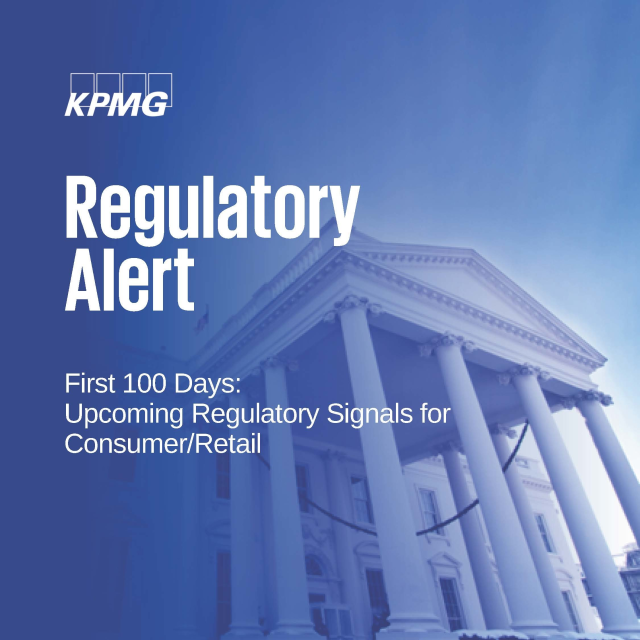 marathis1's tweet photo. First 100 Days: Upcoming Regulatory Signals for Consumer/Retail The new Administration’s executive actions related to its “America First Trade Policy” signal change for all participants in the Consumer and Retail sector. Look for revisions to trade... https://t.co/BW4jxAOsRl https://t.co/7svtuvV8cZ