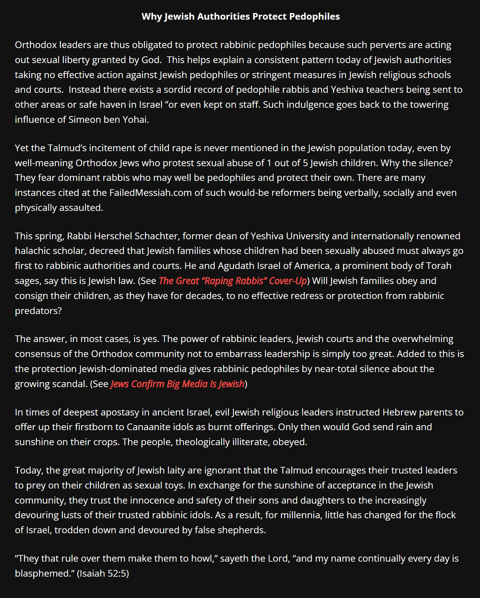 lojimojimanimal's tweet photo. This account #Zaakah is "committed to fighting Child Sexual Abuse in the Orthodox Jewish community". They don't mention the Chabad cult in their posts but child abuse isn't confined to them anyway. This won't stop until Talmud is outlawed at least #TedPike https://t.co/49qPdDH6Sg https://t.co/ebYqbMGTyN