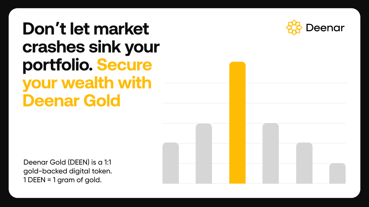 Crypto Market Meltdown? Charts Bleeding Red?

When volatility hits, stability matters.

$DEEN lets you swap crypto for tokenized gold—your safe haven in uncertain times.

Available on <a href="/SushiSwap/">Sushi.com</a> &amp; @osmosiszone
