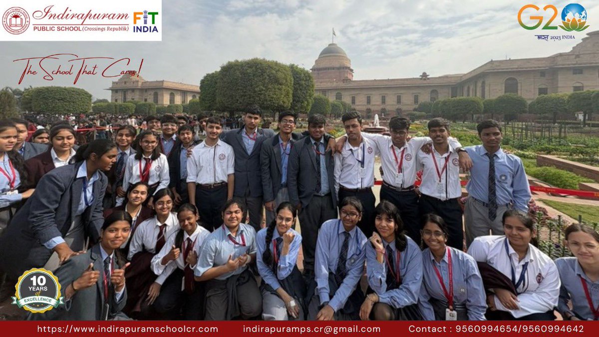 IPSCrossings's tweet photo. Class XI students embarked on an enriching visit to Amrit Udyan today, witnessing the breathtaking beauty of its lush gardens and vibrant floral displays. Guided through the historic landscapes, they learned about diverse plant species and the garden’s significance. https://t.co/7WZ5iWyYcx
