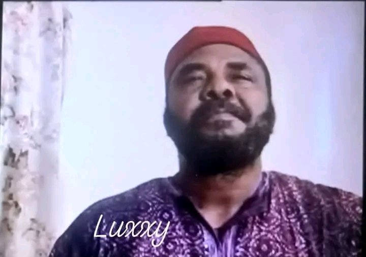This is how Pete Edochie cries or grieves in movies, once he raises his head up like this, just know that whatever happened pained him well well.

Once he brings that head down, dead body go surplus..😆😆😆