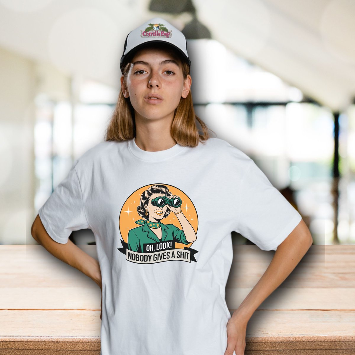 ChivillaBay's tweet image. We all think it... but who has the guts to wear it? 😎
💥 Introducing the 'Oh Look! Nobody Gives a Shit' Retro Tee! 💥
💡 Are you bold enough to wear it? 
🛒 PROVE IT 👉 bit.ly/4b1Q9CZ
#FunnyTees #SarcasticVibes #RetroHumor #TellItLikeItIs #ChivillaBay