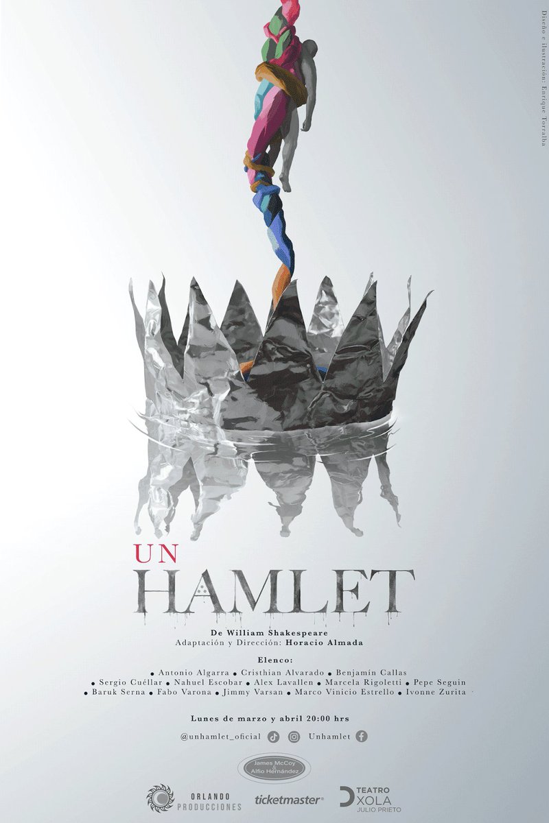 YoSoyXaviOfi's tweet photo. 🎭 #UnHamlet 🎭

Una invitación a la exploraracion de la complejidad humana y sus convenciones sociales. 

A partir del 3 de marzo y hasta el 28 de abril, los lunes a las 20:00 hrs. @TeatroXola https://t.co/7gkdITaHGs