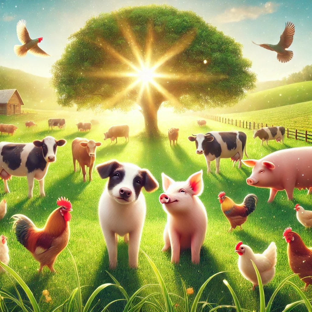 Hola, Si vamos a comer animales, ¿no deberían al menos vivir sin crueldad? 🐖🐄🐓 Hacinados, mutilados y aterrorizados, pasan su vida en agonía antes de llegar a tu plato. ¿Merecen eso solo por ser comestibles? 😞