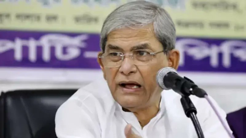 জাতীয় নির্বাচনে বিলম্ব অন্য কিছুর আভাস দিচ্ছে: মির্জা ফখরুল