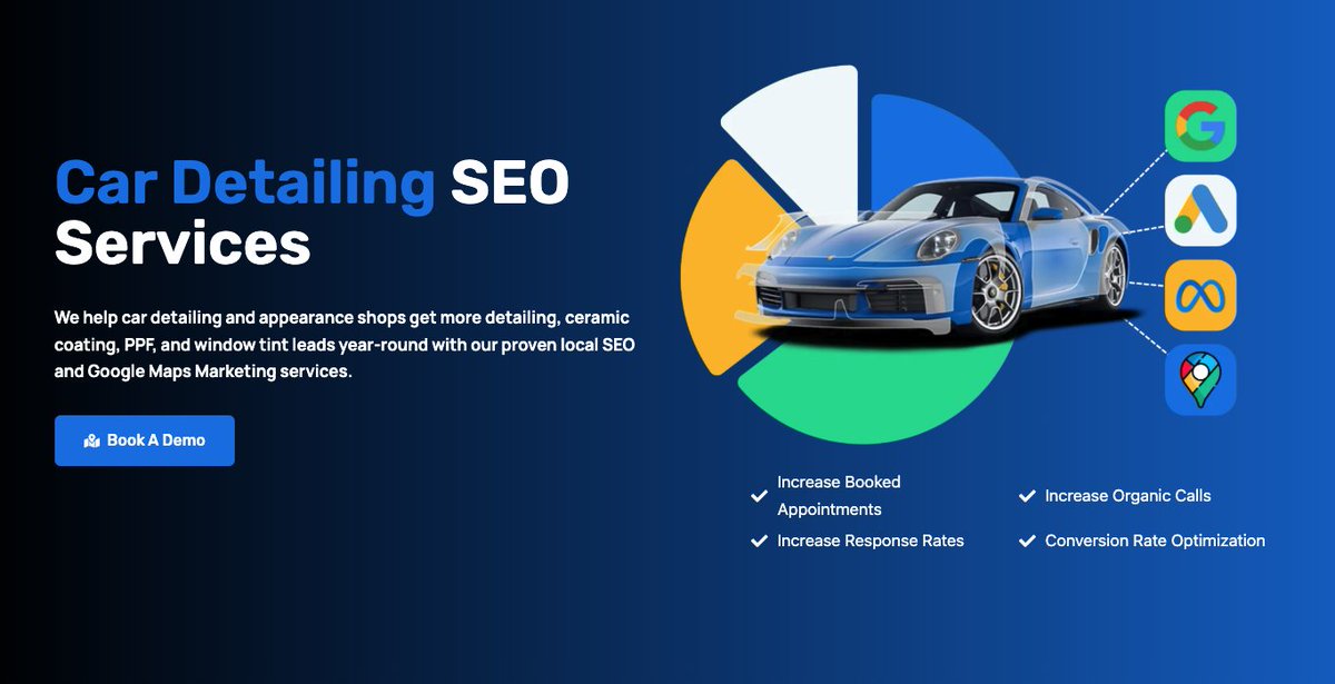 tb_saavedra's tweet photo. We help car detailing and appearance shops get more detailing, ceramic coating, PPF, and window tint leads year-round with our proven local SEO and Google Maps Marketing services. https://t.co/DXY1eQkJqo