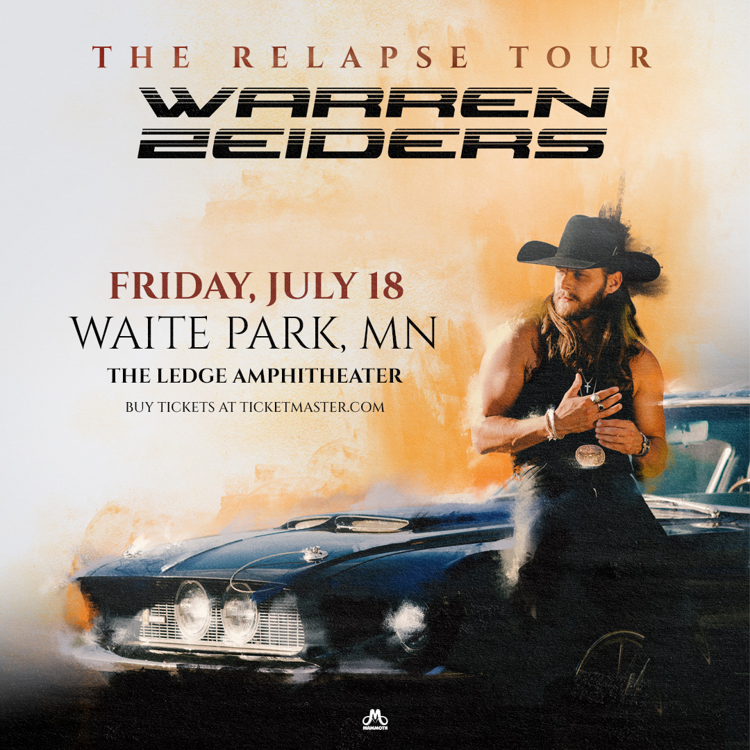 ANNOUNCING Warren Zeiders!
VENUE PRESALE (ONLINE ONLY):
ticketmaster.com/warre.../event…
Thursday, February 20th from 10AM to 10PM CST. Venue Presale Code available by signing up for our newsletter at theledgeamp.com/newsletter
GENERAL PUBLIC ONSALE
Friday, February 21st at 10AM CST