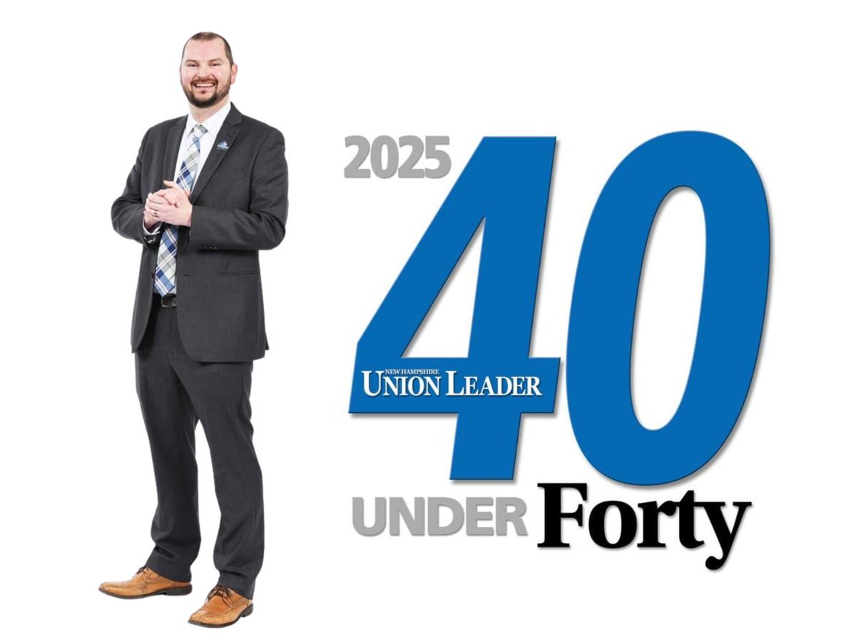 Congratulations to West High head football coach Andrew Provencher on being named to the Union Leader's 40 Under 40 list for 2025!

You can read his 40 Under 40 profile and find the full list of honorees at bit.ly/4gRy0Jk.