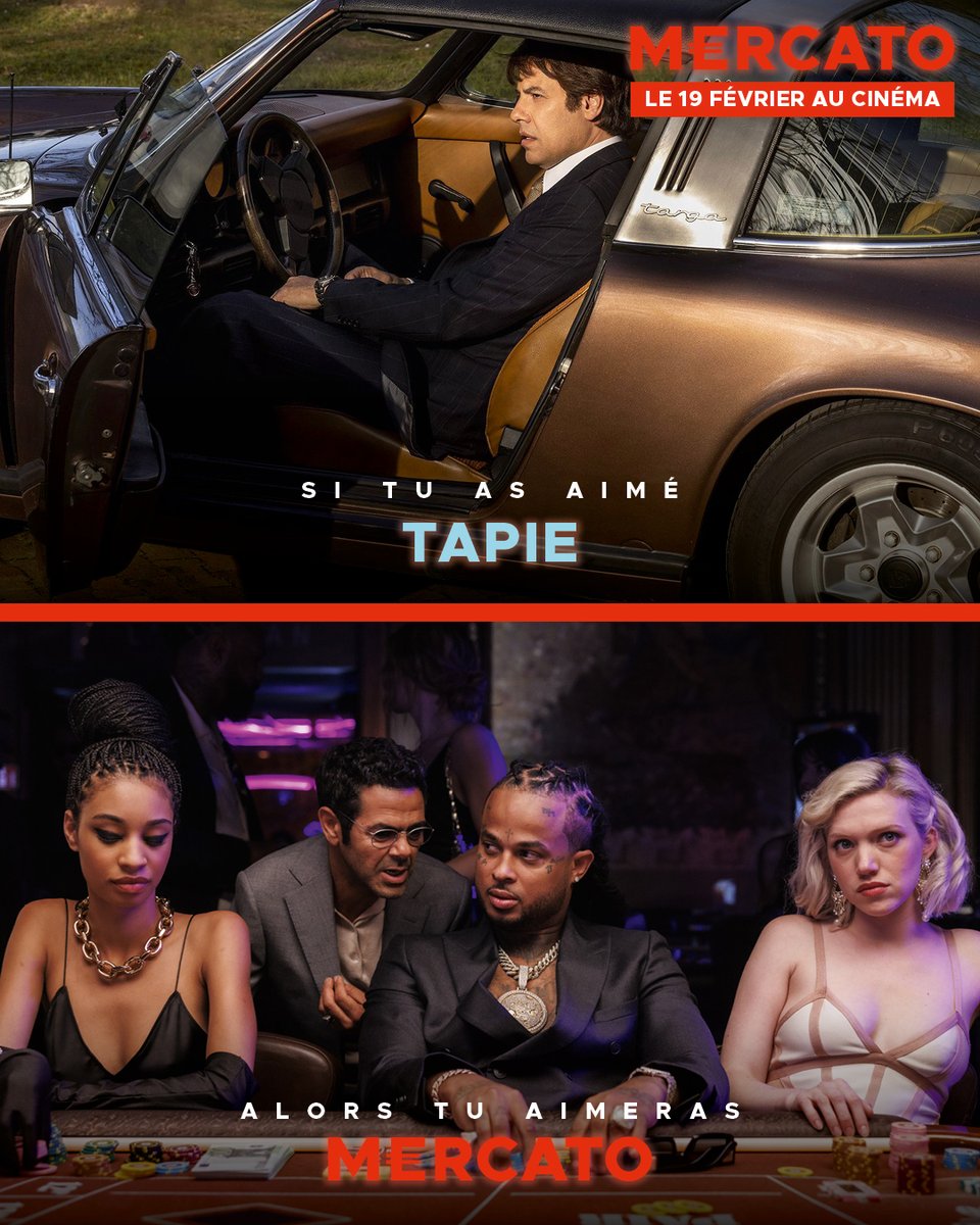 Pathé Films (@pathefilms) on Twitter photo Le nouveau film de votre Watchlist ? 🍿
Découvrez MERCATO ⚽️, un thriller par les créateurs de la série #Tapie de @tristanseg avec <a href="/DebbouzeJamel/">Jamel Debbouze</a>.
Demain au cinéma !
#MercatoLeFilm Le nouveau film de votre Watchlist ? 🍿
Découvrez MERCATO ⚽️, un thriller par les créateurs de la série #Tapie de @tristanseg avec <a href="/DebbouzeJamel/">Jamel Debbouze</a>.
Demain au cinéma !
#MercatoLeFilm
