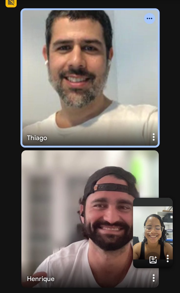 A parceria de vocês não tem preço ❤️
<a href="/CatarinoThi/">Thi Catarino</a> <a href="/henriquearagon/">Henrique Aragon</a>