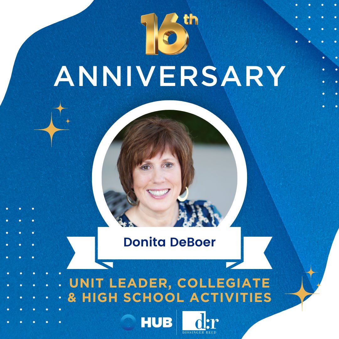 Big shoutout to Donita, who’s been a key part of the team since 2009! Your dedication and hard work never go unnoticed. Thank you for being a part of our journey. We couldn’t do it without you! 🎉 

#Anniversary #Dedication #HubInternational #DissingerReed