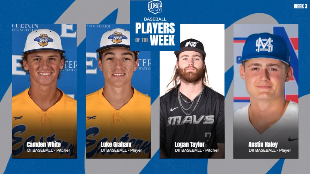 NJCAARegion_2's tweet photo. Congratulations to the #NJCAARegion2 Baseball Players of the Week!! https://t.co/AyqwiYDGrP