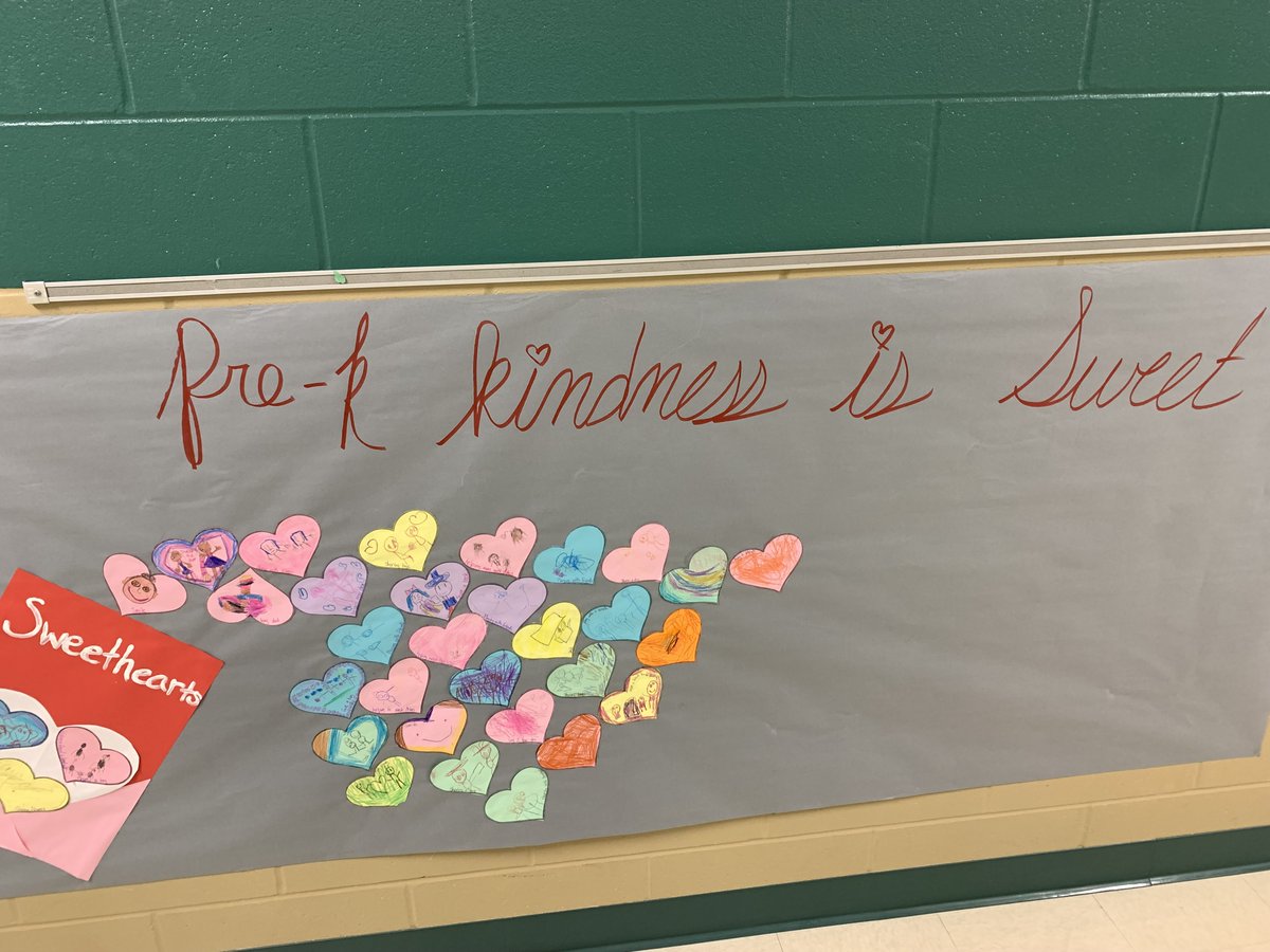 Mrs_ABarrett's tweet photo. In celebration of @RAKDay we celebrated with our Pre-K - 2 students by reading "Try a Little Kindness" then creating a hallway display with all their acts of kindness! @NISDCounseling @NISDWernli @MsGarza17 @mrsfeldt5 @lorimshaw @NCANorthside #RootEdWernli https://t.co/jAClV4JlZh