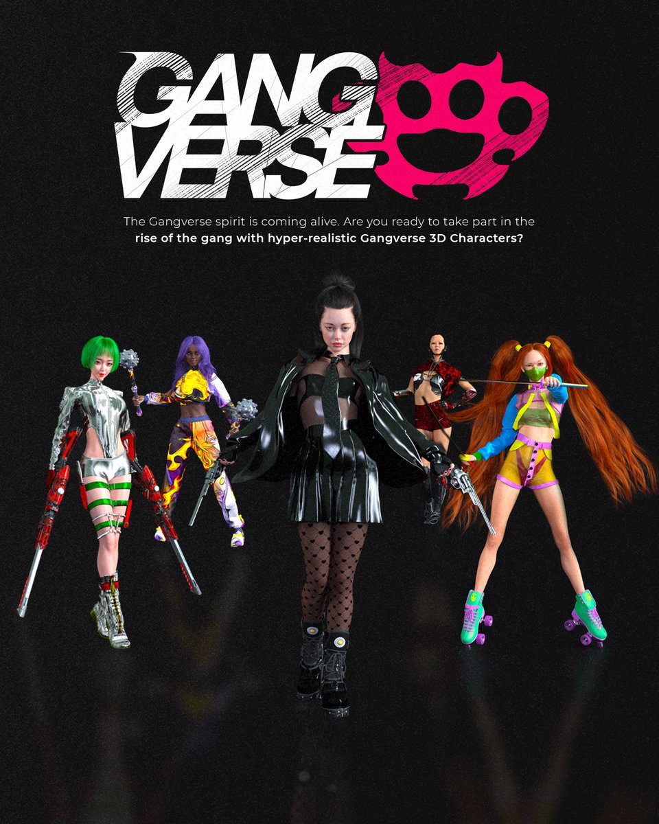 The Gang ᯓ★ is leveling up! #CROFam 

Get ready for our ultra-realistic 3D characters—next-gen detail, unmatched style, and pure attitude. 

This is Gangverse like you’ve never seen before. Stay tuned! 💕✨ #Cronos #NFT #cryptocom