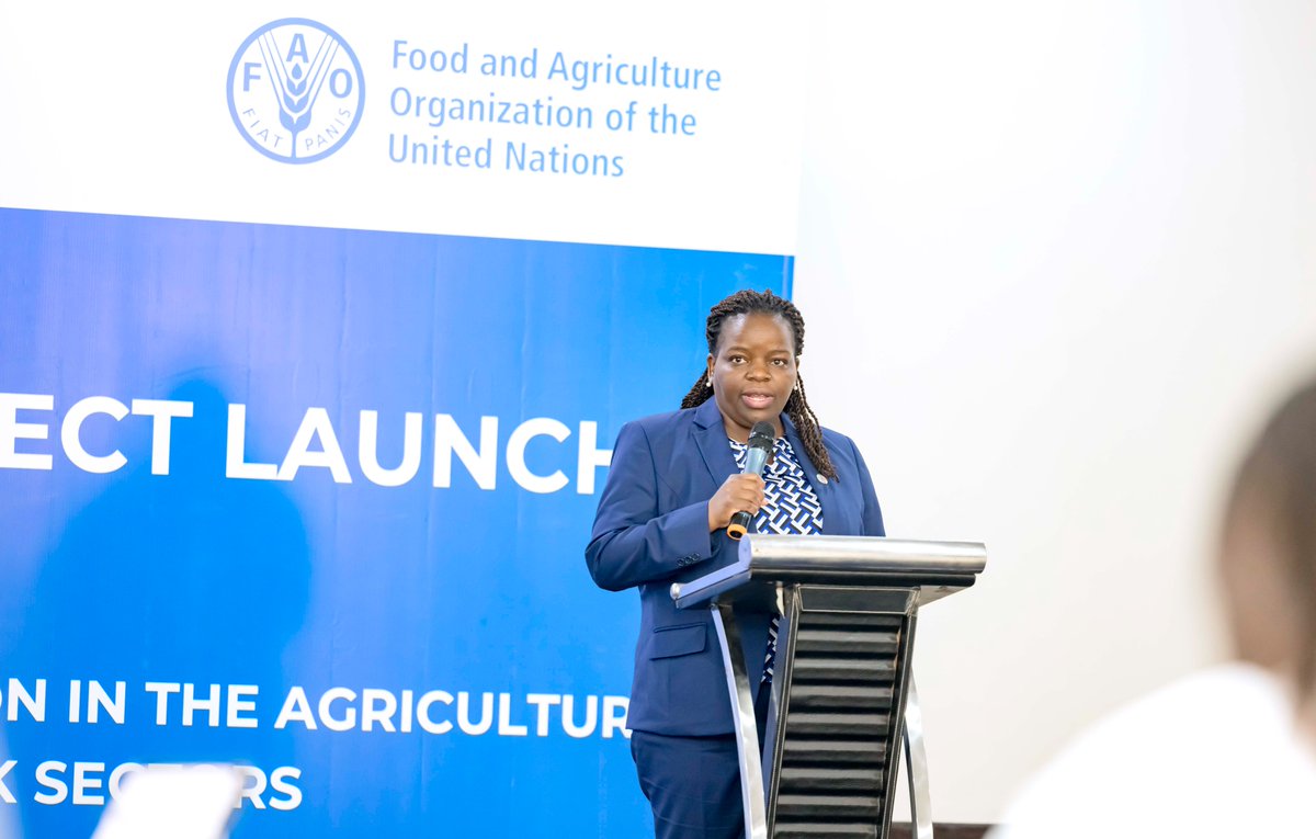 FAORwanda's tweet photo. Today, @FAORwanda, @RwandaAgri and @EnvironmentRw launched a project on Fostering #Methane #Mitigation in Livestock sectors that aims to:

✅Develop a national methane strategy
✅Boost biogas solutions in rural areas
✅Support NDC-aligned emission reductions

#ClimateAction https://t.co/YaiW75dhKY
