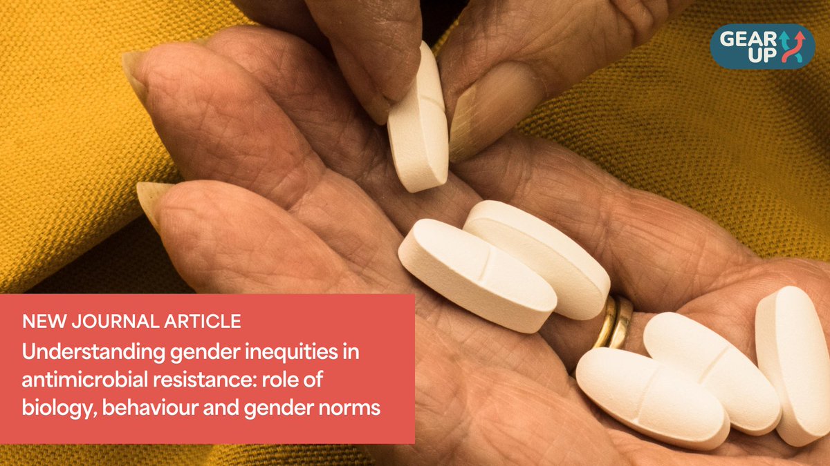 GearUpAMR (@gearupamr) on Twitter photo 📚 We’ve added a new journal article to our website, ‘Understanding gender inequities in antimicrobial resistance: role of biology, behaviour and gender norms’ so go check it out 👀 gearupaction.org/tools-and-reso…
#amr #antimicrobialresistance
<a href="/FlemingFund/">The Fleming Fund</a> 📚 We’ve added a new journal article to our website, ‘Understanding gender inequities in antimicrobial resistance: role of biology, behaviour and gender norms’ so go check it out 👀 gearupaction.org/tools-and-reso…
#amr #antimicrobialresistance
<a href="/FlemingFund/">The Fleming Fund</a>