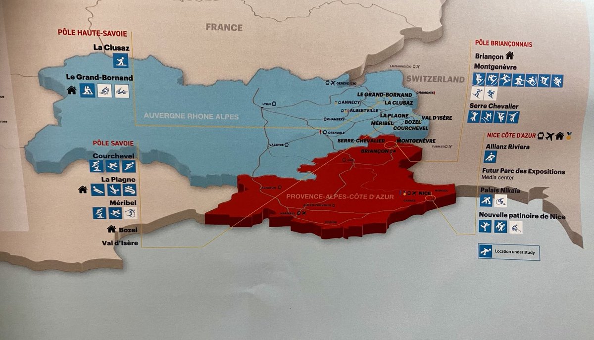 Première conférence de presse du #COJO #2030. Le comité d’organisation des jeux #olympiques et paralympiques présente les grandes lignes du projet avec à sa tête Edgar #Grospiron . Voici la carte des sites sélectionnés #lyon ⁦<a href="/m6info/">M6 Info</a>⁩