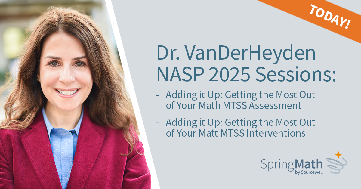 sourcewell_gov's tweet image. We are excited to welcome you today to Dr. @amandavande1's sessions at #NASP2025, where she will lead two impactful discussions on math MTSS:
WS004 (9 AM–12:15 PM): apps.nasponline.org/professional-d…
WS008 (1:30–4:45 PM): apps.nasponline.org/professional-d…
#NASP @nasponline #SpringMath