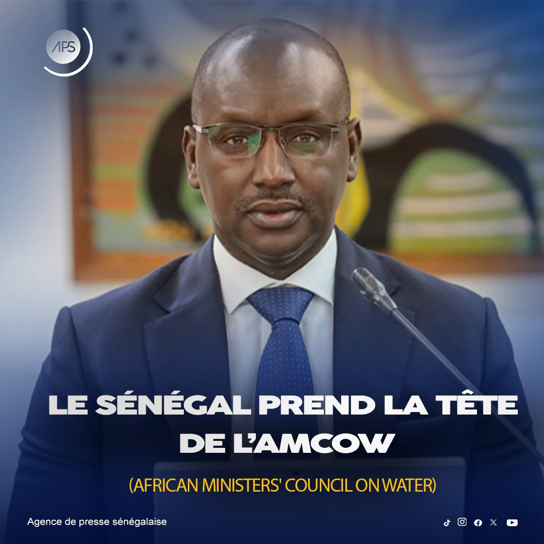 APS_Senegal's tweet image. 👉🏾 aps.sn/dakar-sengage-…                                                                                                 

‘’La présidence sénégalaise de l’#AMCOW s’engage à adopter une approche axée sur l’action pour renforcer l’impact des initiatives liées à l’eau et à