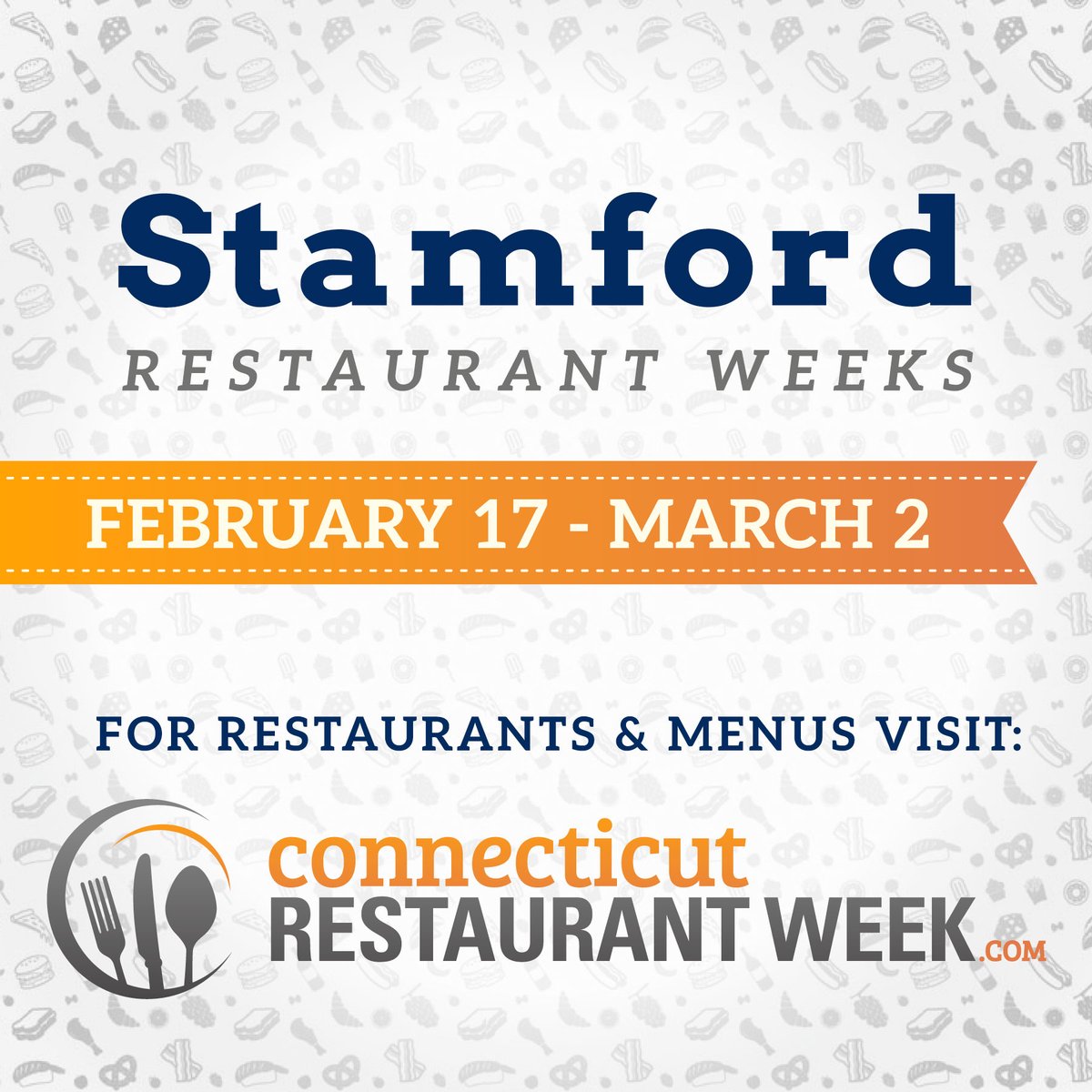 CTRestaurantWk's tweet photo. #Stamford Restaurant Weeks are HERE!🎉 Over 30 participating restaurants are serving up special multi course fixed price menus for TWO weeks! 👉https://t.co/tgJfPDNTxp

#CTRestaurantWeek #StamfordCT https://t.co/l8ySLOLnYr
