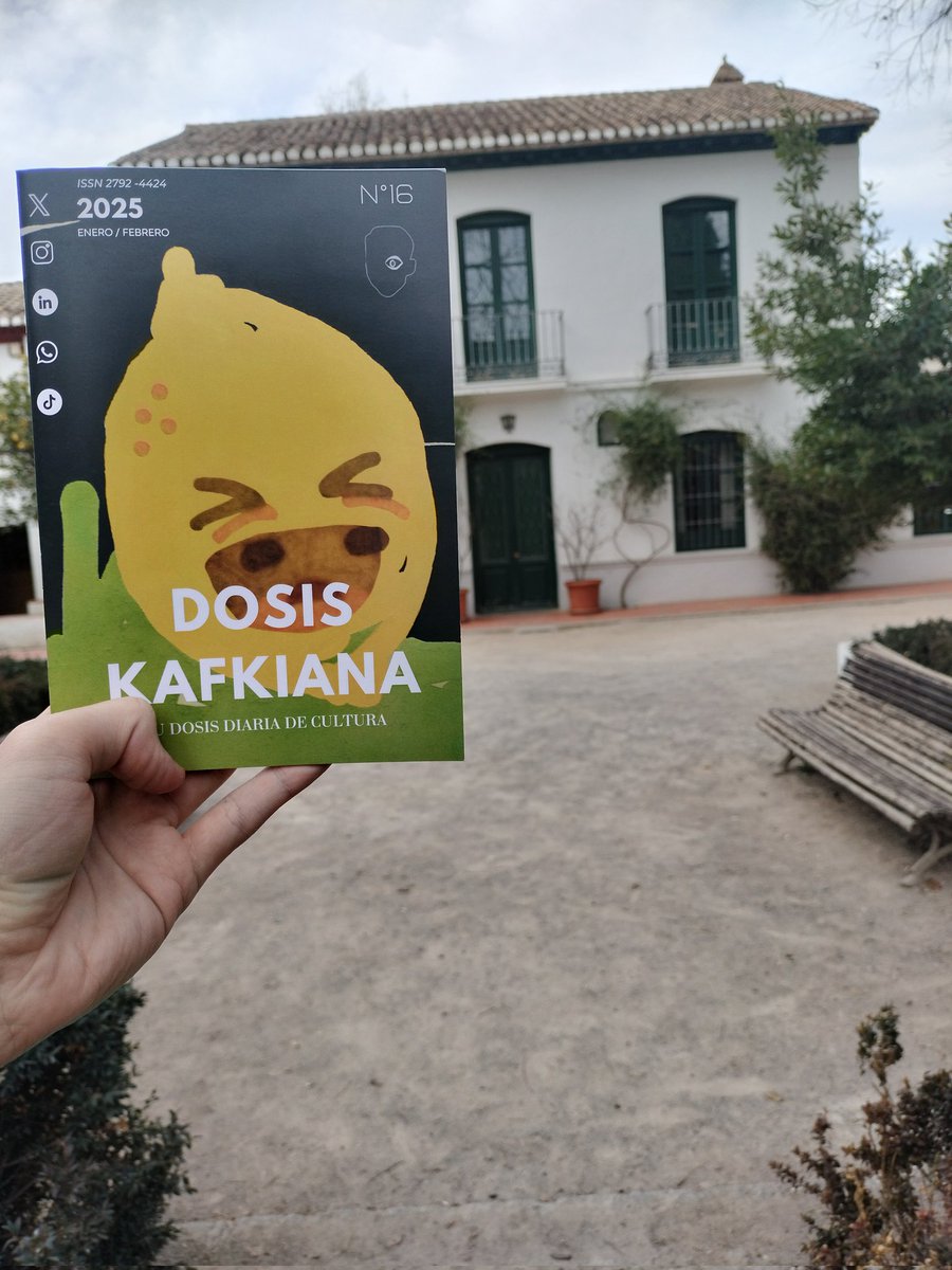 DosisKafkiana's tweet image. Un saludo con la nueva #Dosis desde Granada.