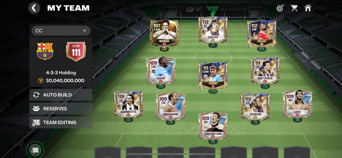 _CC_FN's tweet photo. @GigaXGame This is my team. I have 850 shards and 9 billion coins rn. Give me ideas and tips for the future 😉 https://t.co/ENSoTTOj25