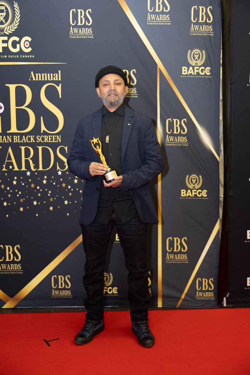 Brinnium's tweet image. Grateful! "Unholy" has won Best Diaspora Film at the Canada Black Screen Awards! Thanks to God, CBS Awards, @bafgcanada, our amazing cast, and all our supportive family and friends. Special shoutout to Michael Seife for📸. This award is for the people of #Tigray! #TigrayGenocide