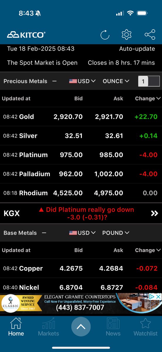 CapitalCurrenc5's tweet photo. Gold at all time highs! Are you stacking gold or on hold? https://t.co/N2Lqn7U5eu