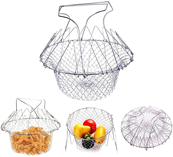 UnicunShop's tweet image. Tired of greasy fingers and messy deep frying? 👋 This foldable fryer basket keeps things clean AND your fries crispy!  🍟 Check it out: unicun.com/product/deep-f… #deepfrying #kitchenhacks #cookingessentials