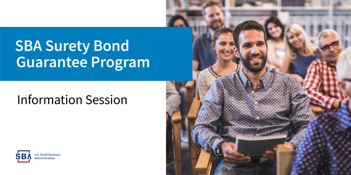 Want to learn more about Surety Bonds &amp; how to apply? Register for this #free #SBA webinar and we'll help! Link: bit.ly/4hHCHGK