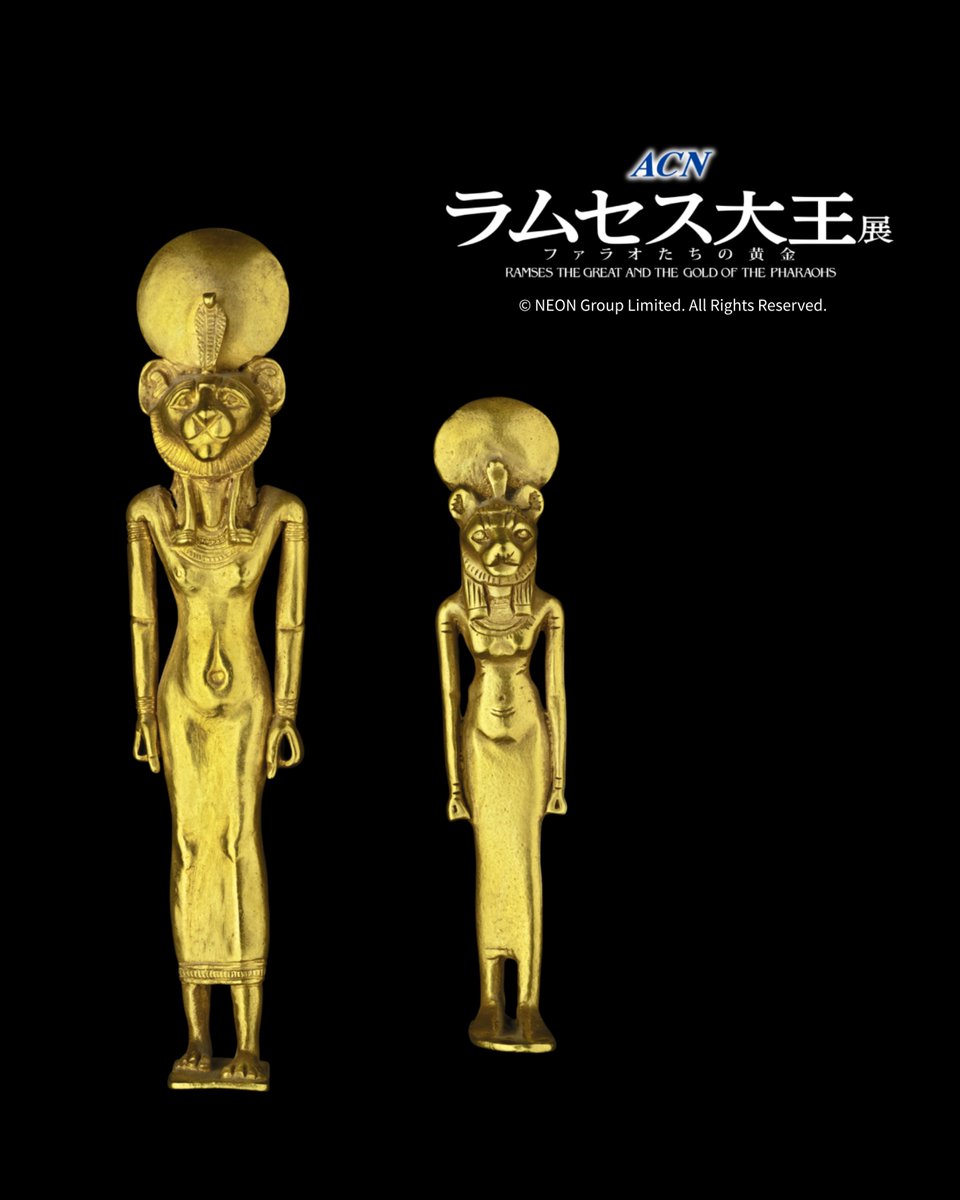 ACN ラムセス大王展 ファラオたちの黄金 on X: 
