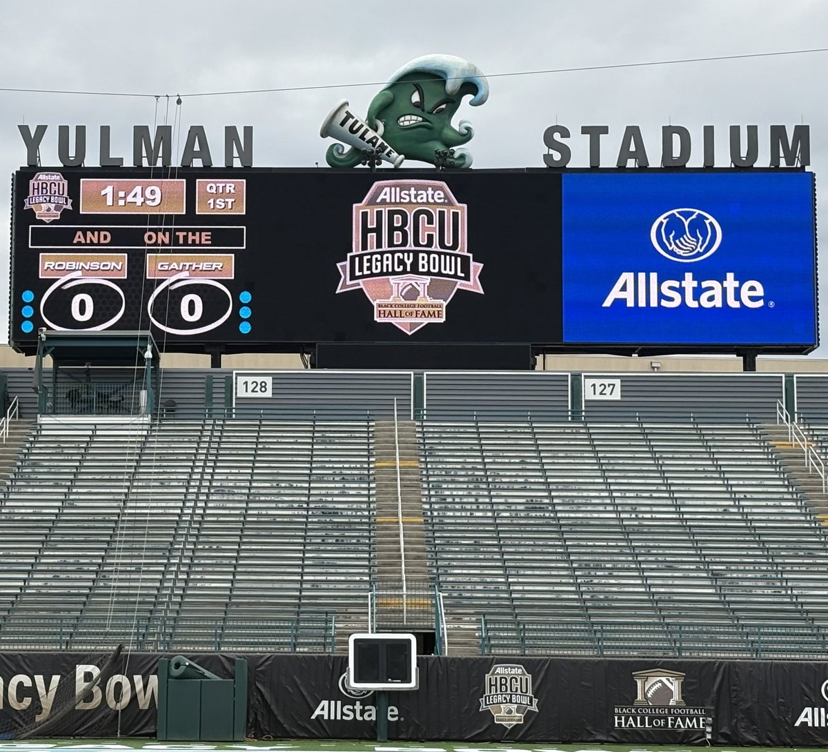 HBCU LEGACY BOWL (@hbculegacybowl) on Twitter photo Getting things ready at Yulman Stadium <a href="/Tulane/">Tulane University</a> for the 2025 Allstate HBCU Legacy Bowl on <a href="/nflnetwork/">NFL Network</a>! 👊🏻🏈 Getting things ready at Yulman Stadium <a href="/Tulane/">Tulane University</a> for the 2025 Allstate HBCU Legacy Bowl on <a href="/nflnetwork/">NFL Network</a>! 👊🏻🏈